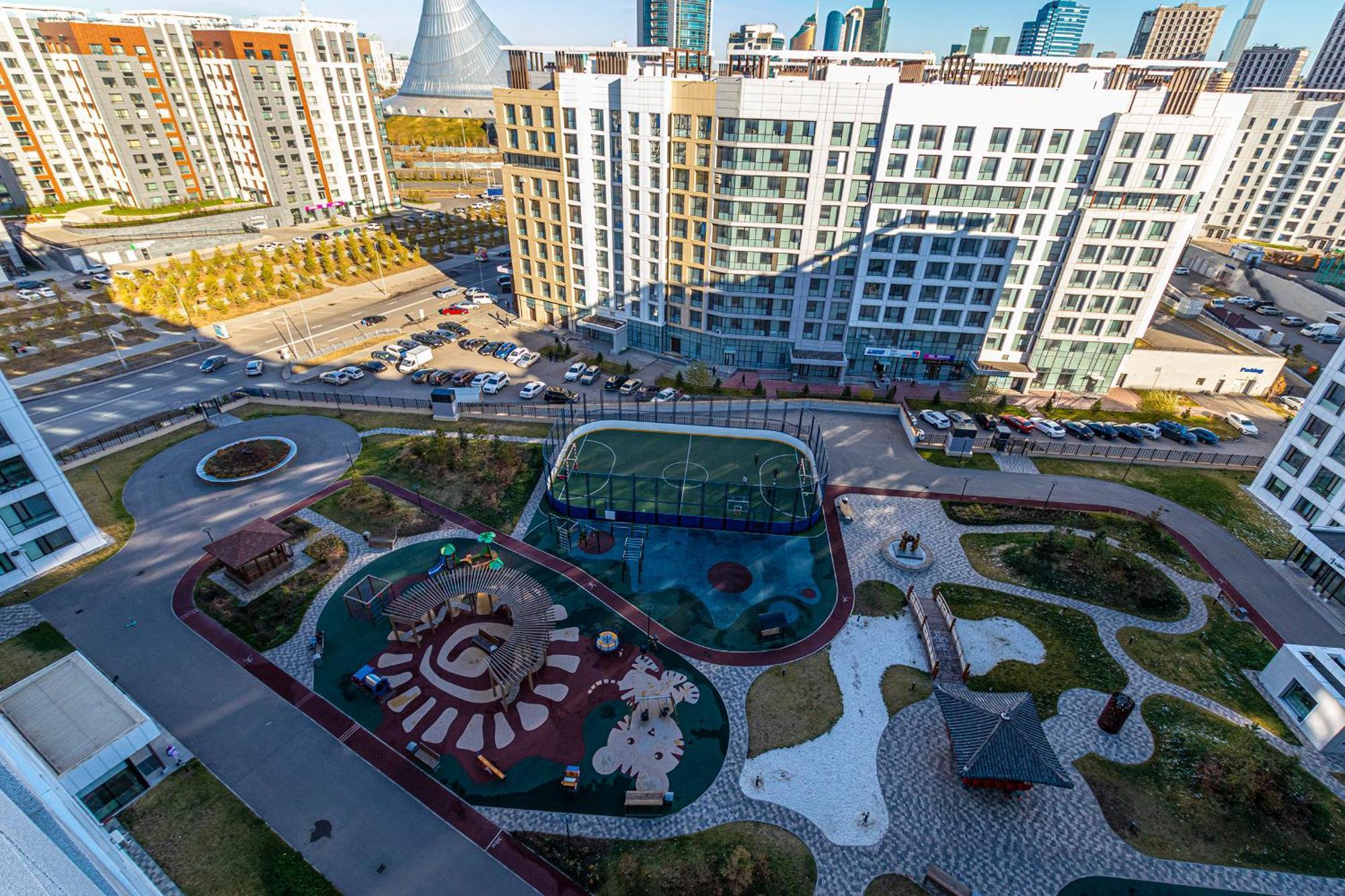 Raisson Aparthotel G43 Хан Шатыр Astana Buitenkant foto